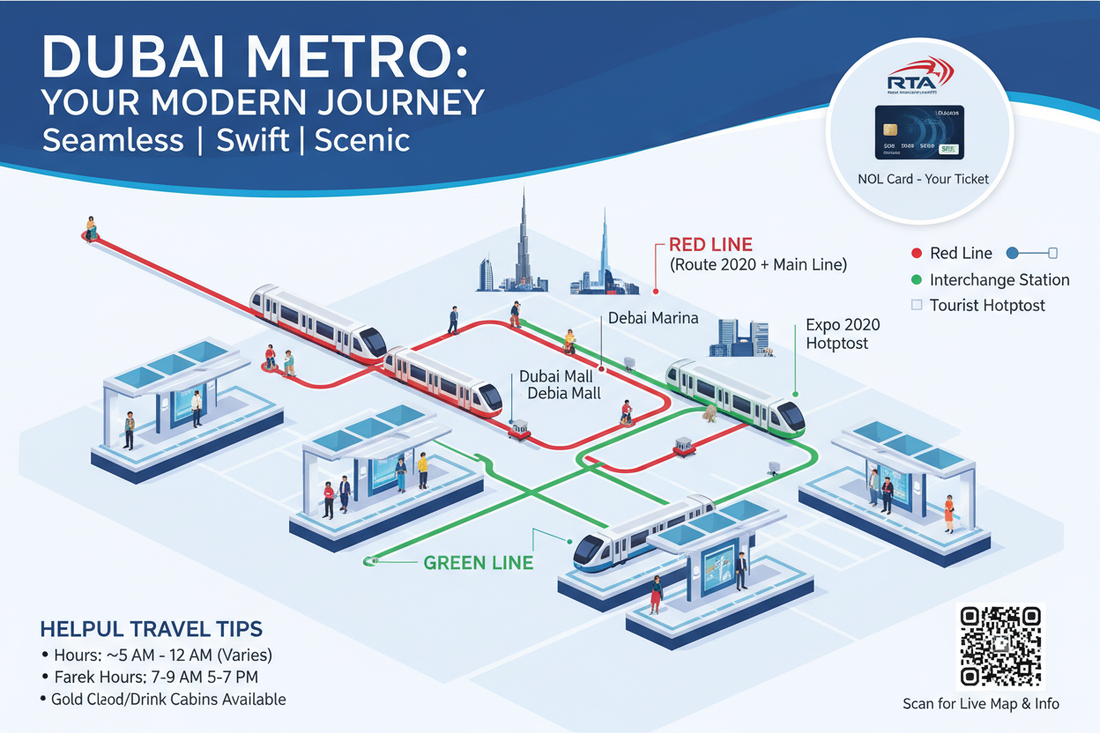 Dubai Metro Guide 