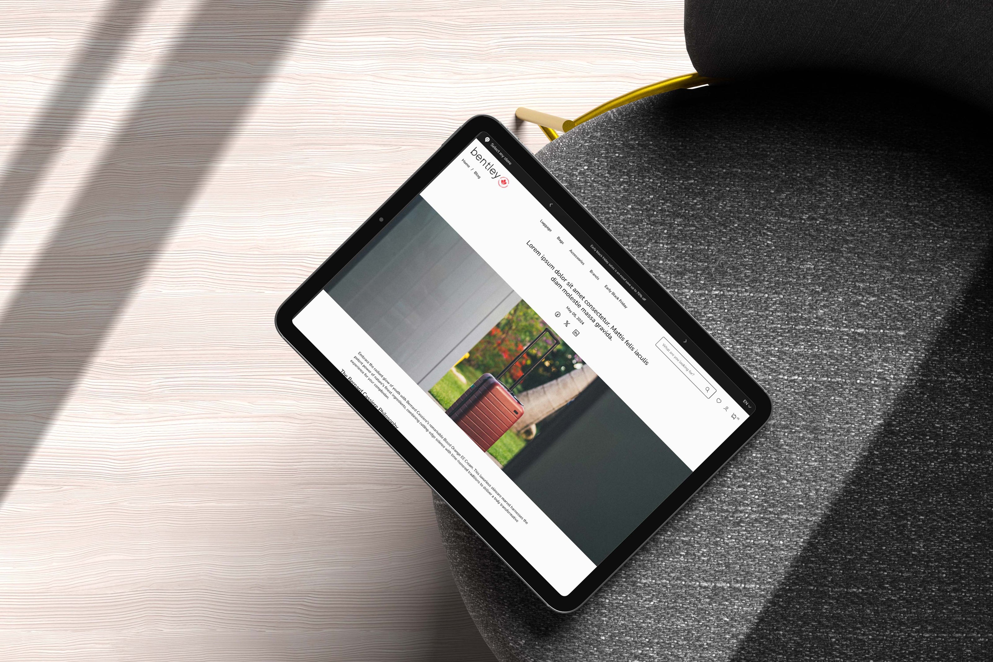 Bentley Canada - Shopify Plus Website development 